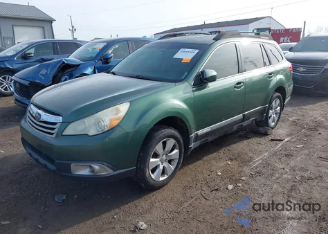 2011 Subaru Outback 2.5I Premium из США, поврежденный, VIN 4S4BRCCC4B3334230